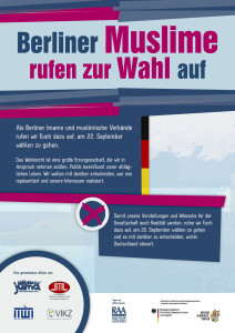 Berliner Muslime rufen zur Wahl auf