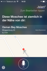 Moschee in der Nähe