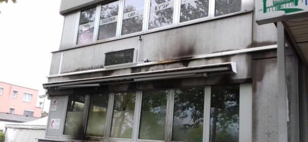 Brandanschlag auf DITIB-Moschee Weil am Rhein. @ DITIB
