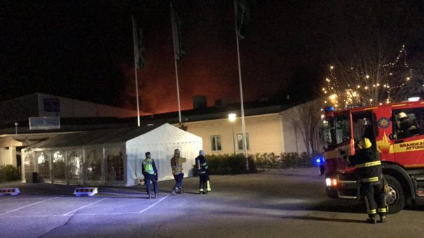 Brandanschlag auf Moschee in Stockholm