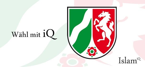 NRW Banner - Wähl mit iQ © IslamiQ