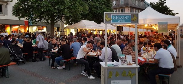 Öffentliches Fastenbrechen in Lörrach