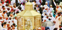 Maqam Ibrahim nahe der Kaaba © auf madrasah.de, bearbeitet IslamiQ