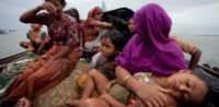 Rohingya-Flüchtlinge auf einem Boot, Flüchtlingswelle, Corona © amnesty.org