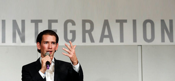 Bundesminister Sebastian Kurz und kuriose Studien sind kein Novum. Diesmal geht es um Integration. © Bundesministerium für Europa, Integration und Äußeres. (flickr, CC 2.0)