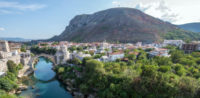 Mostar in Bosnien. Ein Land in Europa mit mehrheitlich muslimischen Bewohnern. © shutterstock