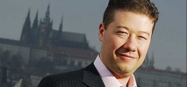 Der Rechtspopulist Tomio Okamura in Prag