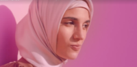 Katjes Werbekampagne mit dem kopftuchtragenden Model. © Katjas/screenshot