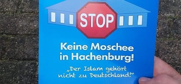 Demo gegen Moschee in Hachenburg