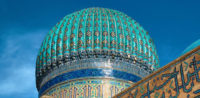 Das Mausoleum für Hodscha Ahmed Yasawi. © shutterstock