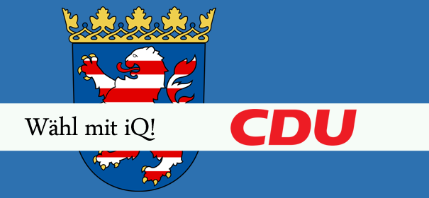 iQ-Wahlprüfstein Landtagswahlen Hessen - CDU