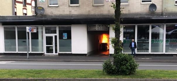 Brandanschlag auf IGMG Ulu Moschee in Hagen (c)privat, bearbeitet by iQ