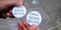 "Omas gegen rechts" (c)facebook, bearbeitet by iQ