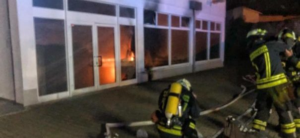 Brand im Gebetsraum