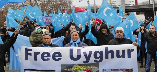 Proteste gegen China, Tausende demonstrieren für die Freiheit der Uiguren