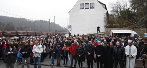 Moschee Solidarität nach Angriff auf Moschee in Finnetrop