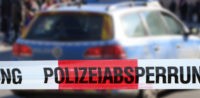 Polizei Absperrung Moscheen Anschlag