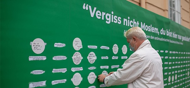 "Wall of Solidarity" der IGGÖ