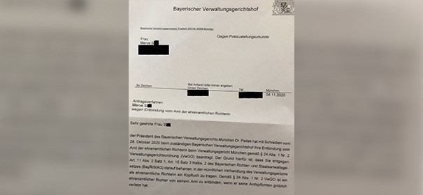 Kopftuchverbot: Ehrenamtliche Richterin wird suspendiert ©privat, bearbeitet by iQ