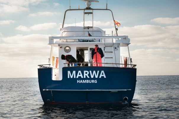 Mission Lifeline bennent Schiff nach Marwa El-Sherbini (c)facebook, bearbeitet by iQ