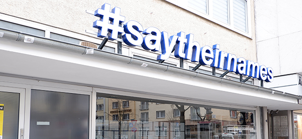 #saytheirnames - Initiative 19. Februar in Hanau, Angehörige von Hanauer Anschlagsopfern als Zeugen im U-Ausschuss