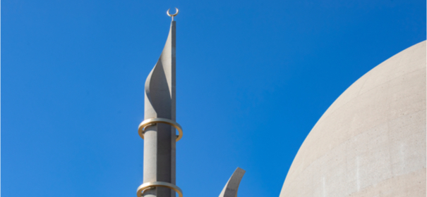 Minarette der Kölner Zentralmoschee