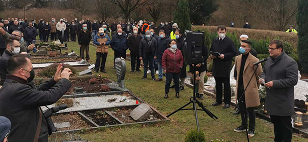 Solidaritätsbekundung in Iserlohn © Twitter, bearbeitet by iQ