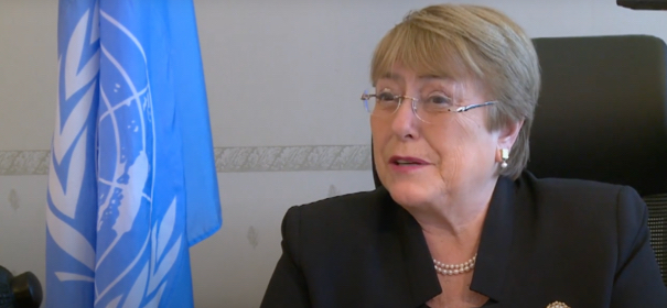 UN Michelle Bachelet Uiguren China
