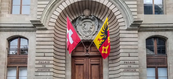 Genfer Gerichtshof © Shutterstock, bearbeitet by iQ
