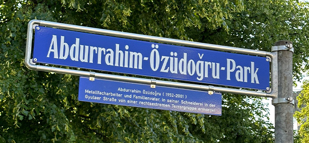 Abdurrahim-Özüdoğru-Park in Nürnberg