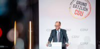CDU Vorsitzender Friedrich Merz © AfD, bearbeitet by iQ