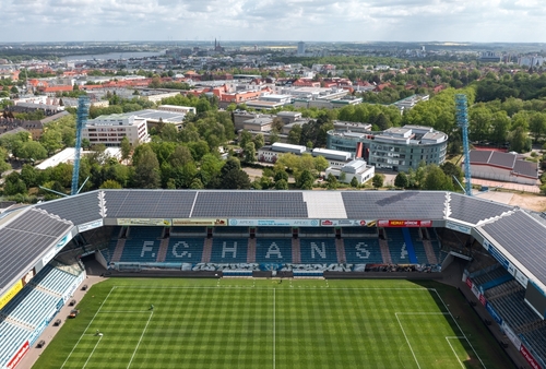 FC Hansa Rostock in Mecklenburg-Vorpommern (c)shutterstock, bearbeitet by iQ