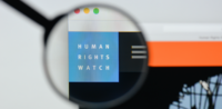 Symbolbild: Human Rights Watch © shutterstock, bearbeitet by iQ.