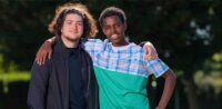Arda und Abdi verhindern Entführung eines 12-Jährigen in Mönchengladbach (c)privat, bearbeitet by iQ