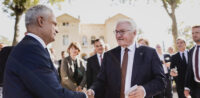 Steinmeier gratuliert VIKZ-Präsidenten Ali Yılmaz © Facebook, bearbeitet by iQ.