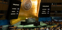 UN-Vollversammlung verabschiedet Resolution © UN, bearbeitet by islamiQ