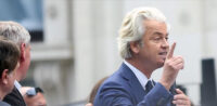 Geert Wilders © Anadolu Ajans, bearbeitet by iQ.