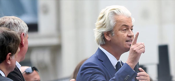 Geert Wilders © Anadolu Ajans, bearbeitet by iQ.