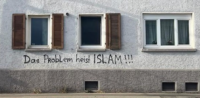 islamfeindliche Schmierereien Offenburg