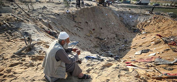 Symbolbild: Gazastreifen © Anadolu Images, bearbeitet by iQ