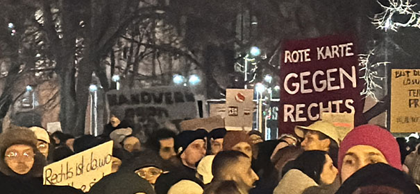Deutschland demonstriert gegen Rechts, Demos