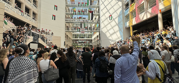 Proteste an Unis