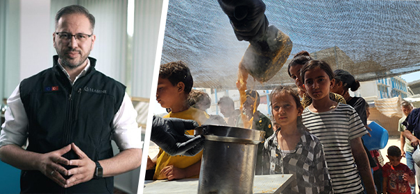 HASENE will Menschen in Gaza auch helfen © Anadolu Images, bearbeitet by iQ.