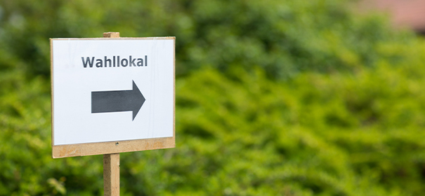 Symbolbild: Wahllokal © shutterstock, bearbeitet by iQ.