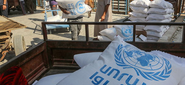 Symbolbild: UNRWA © shutterstock, bearbeitet by iQ.