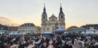 Fastenbrechen am Marktplatz Ludwigsburg © X @AliMete82