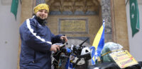 Burak Öztürk auf dem Weg zur Kaaba