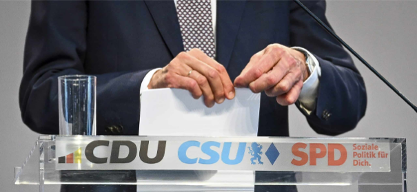 Koalitionsvertrag Symbolbild © Halil Sağırkaya - AA.