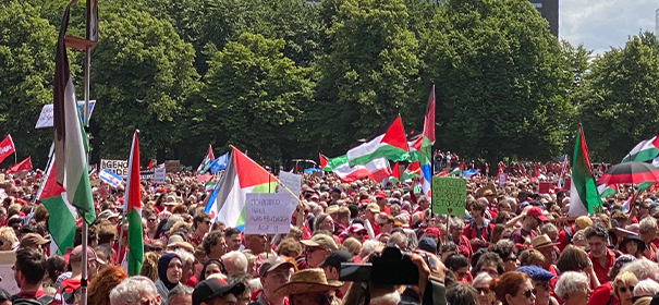 Demo in Den Haag © Selçuk Çiçek, bearbeitet by iQ.