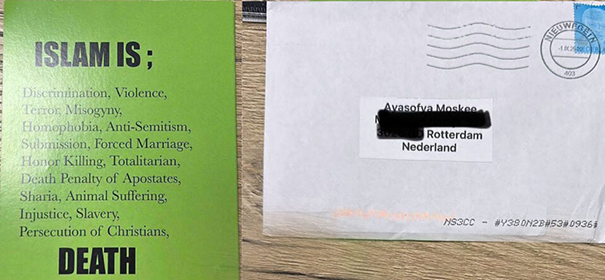 Moscheen in den Niederlanden erhalten Drohbriefe